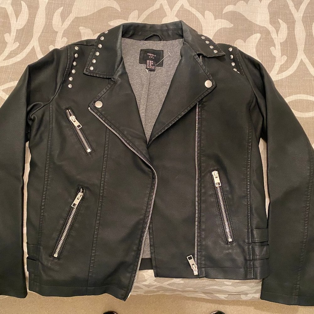 GIRLS ---Grease Lightening Style Black Jacket